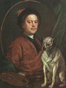 William Hogarth The Painter and his Pug oil painting picture wholesale